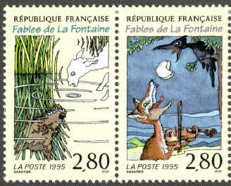 Loup et agneau/Corbeau et renard